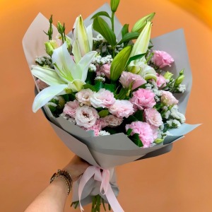 Lilyum & Lisyantus Buketi