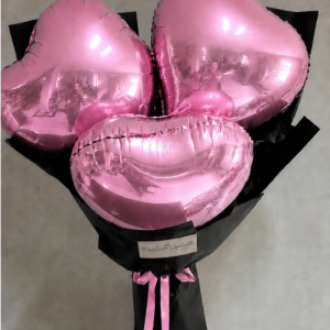 Pembe Kalp Balon 