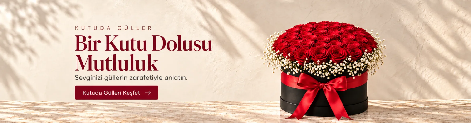 Papatya Çiçek Büyük Banner