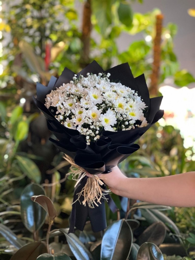 Beyaz Papatya Buketi