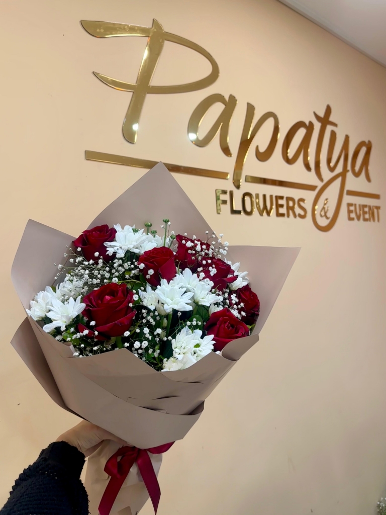 Papatya 7 Gül Buketi