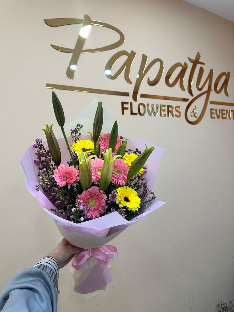 Gerbera & Lilyum Buketi